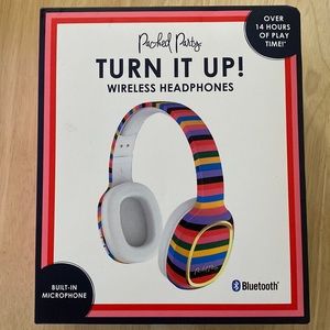Packed party turn it up wireless headphones